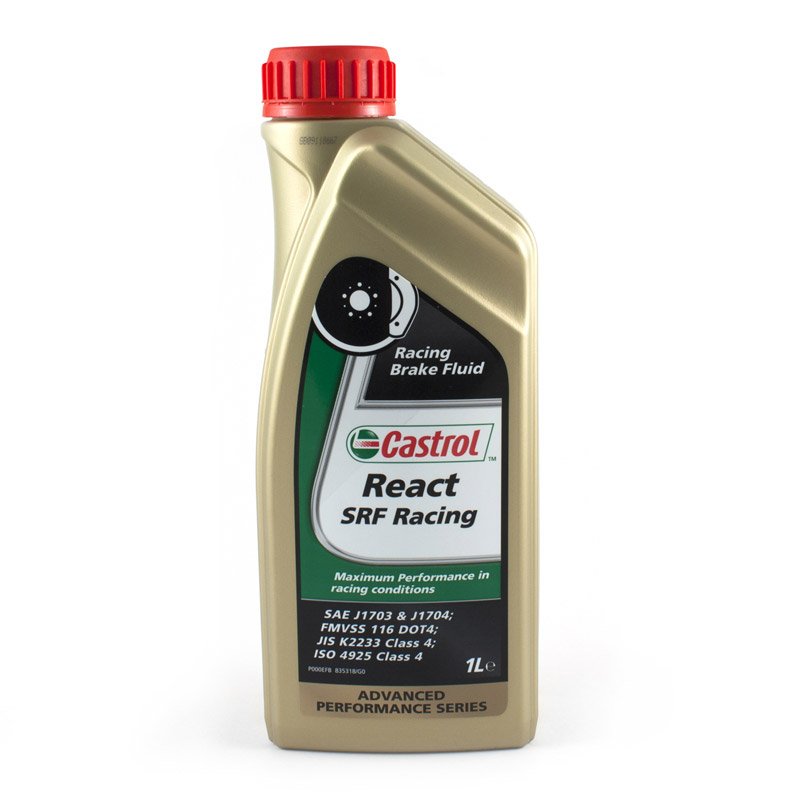 Castrol React SRF Racing Brake Fluid 1 Litre Bottle